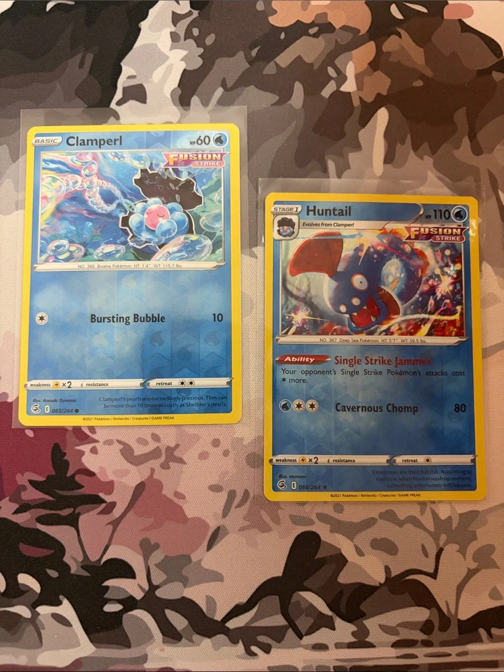 Clamperl & Huntail Pokémon Evolution Card Lot 🌊 | 2 Cards ✨5/$25✨